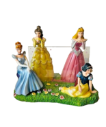 Disney Picture Frame 6X4 Princess Figurine Cinderella Snow White Belle A... - £97.31 GBP