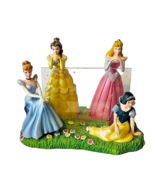 Disney Picture Frame 6X4 Princess Figurine Cinderella Snow White Belle A... - £92.86 GBP