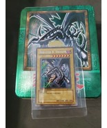 2002 Yugioh Red Eyes Black Dragon Collector Tin with card - $200.00