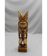 Vitnage Wooden Tiki - Hand Carved Ku - Maker Unknown - £58.99 GBP