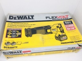 NEW - DeWalt DCS388T2 Reciprocating Saw Kit  with (2) 60V FLEXVOLT Batteries - £325.77 GBP