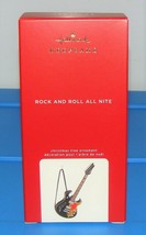 Hallmark Keepsake Christmas Ornament 2020 Rock and Roll All Nite Kiss Guitar - $36.90