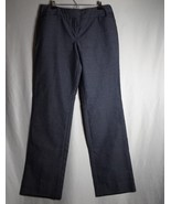 Worthington Pants Women&#39;s 14 Modern Fit Navy/White Blended Casual Slacks - $16.83