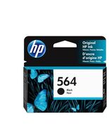 HP 564 Black Genuine Printer Ink Cartridge New - $14.54