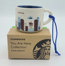 Starbucks Boston YAH You Are Here Ornament 2oz - £20.58 GBP