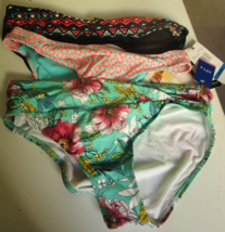 Three Bikini bottoms Coco Reef Coco Rave Apt 9 Size X-Large Prints - £17.27 GBP