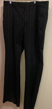 Dockers Women’s Black Pinstripe Pants Waist 36” Inseam 28” - $8.55