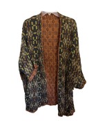Ace &amp; Jig Alexa Woven Open Front Cardigan Size M/L *no belt* - $1,853.43 MXN