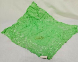 Vintage Lace Handkerchief  Grand Rapids Michigan 10&quot; Green New Old Stock - $18.99
