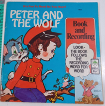 Vintage Peter And The Wolf Book And Record (Peter Pan Records)  (1971) no record - £6.32 GBP