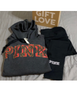  PINK Campus Hoodie, Leggings + Gift Box  - $1,519.59 MXN