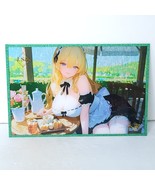 Navia Waifu Card Anime Green Glitter Girl Wall Art Oversized Board A5 - €19,60 EUR