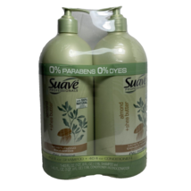 Suave Professionals Almond &amp; Shea Butter Moisturizing 40 OzShampoo &amp; Con... - £15.25 GBP