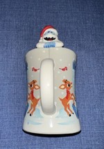 Abominable Snowman Bumble 3-D Figure Climbing Out Of Christmas Mug Cup N... - $23.99