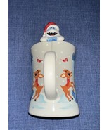 Abominable Snowman Bumble 3-D Figure Climbing Out Of Christmas Mug Cup N... - £18.89 GBP