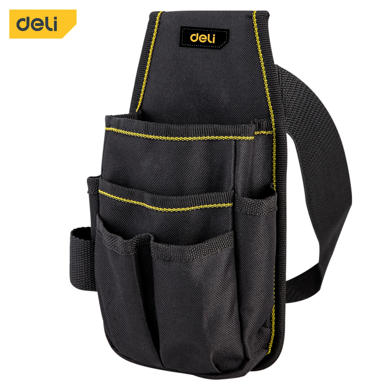 Deli Tools Waist Bag Durable Ox Tool Organizer Pocket Pouch Tool Belt Screwdrive - £51.67 GBP