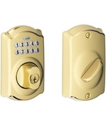 Schlage BE365 V PLY 505 Plymouth Keypad Deadbolt, Electronic Keyless Ent... - $209.05 CAD