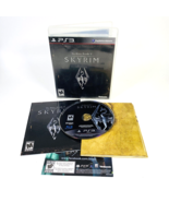 Elder Scrolls V: Skyrim (PlayStation 3 PS3) CIB w/ Manual &amp; Canvas Map 1... - €11,15 EUR