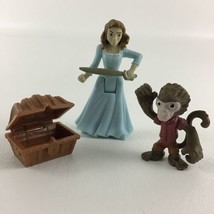 Disney Pirates Of The Caribbean Jack The Monkey Carina Action Figure Set... - £15.49 GBP