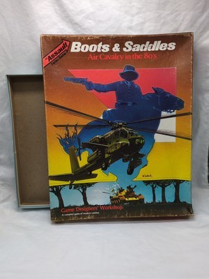 *Empty Box* Boots And Saddles Air Cavalry In The 80s Game Designers Work... - $13.85