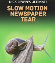 Nick Lewin&#39;s Ultimate Slow Motion Newspaper Tear - Trick - £27.65 GBP