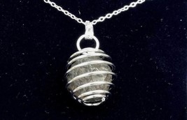 Meteorite pendant and necklace - genuine extraterrestrial jewellery certificated - £53.35 GBP