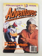 Disney Adventures Magazine November 1992 Will Smith on Fresh Prince No Label - £10.39 GBP