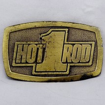 Vintage Belt Buckle Hot Rod Automotive Magazine Number One HotRod 1 USA ... - £27.60 GBP