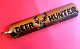 Deer Hunter &quot;Jumbo&quot; Quality Genuine Leather Key Holder - New! - £3.12 GBP