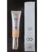 It Cosmetics CC+ Color Correcting Full Coverage Cream SPF 50+ Fair exp: ... - £21.71 GBP