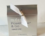 M-61 Powerglow &amp; Go Instant Glow 5 Treatments Boxed - £17.36 GBP