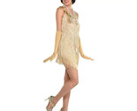 Charleston Flapper Cutie Women&#39;s Costume Size L/XL 1920 Roaring 20&#39;s Gan... - $27.60