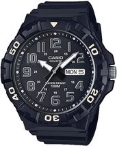 Casio MRW-210 Series Standard Big Face Big Face Quartz Wristwatch, Military Gree - £31.13 GBP