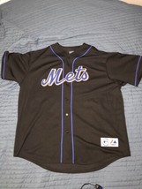 Majestic New York Mets Pedro Martinez 45 Jersey MLB Baseball - £63.32 GBP