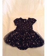 Childrens Place costume dress Size 6 9 mo baby black stars New girl - £20.74 GBP