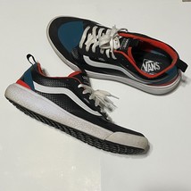 Vans UltraRange EXO Mens Size 11.5 Skate Shoes Low Sneakers Lace Up Black Blue - £21.72 GBP