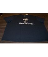 PEANUTS SNOOPY WHATEVER T-Shirt Big and Tall 3XL 3XLT  NEW w/ TAG - $24.74