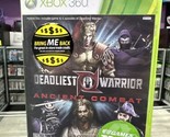 Deadliest Warrior: Ancient Combat (Microsoft Xbox 360, 2012) Complete Te... - $19.74