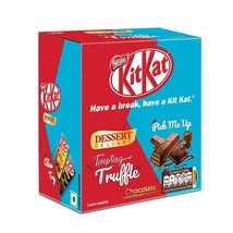 Nestle Pack Of 12 KITKAT Dessert Delight Wafer Coated with Milk Chocolate, 50Gm - £31.94 GBP