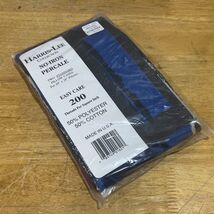 Vtg Harris Lee Collection 80s Standard Pillow Cases Blue Black Geo 90s Art - $27.73 CAD