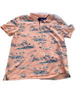 Nautica Blue Sail Polo Mens Size XXL 2XL Pink Island Beach Shirt - £13.27 GBP