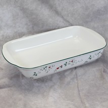 Pfaltzgraff Winterberry Rectangular Baker  14&quot;  Christmas Xmas - $32.33