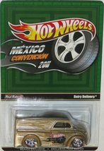 Hot Wheels 2011 Mexico Convention Gold Dairy Delivery Very Rare Limited Edition  - £69.89 GBP