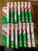 Mixed Lot Of Used Fuji VHS - £21.22 GBP
