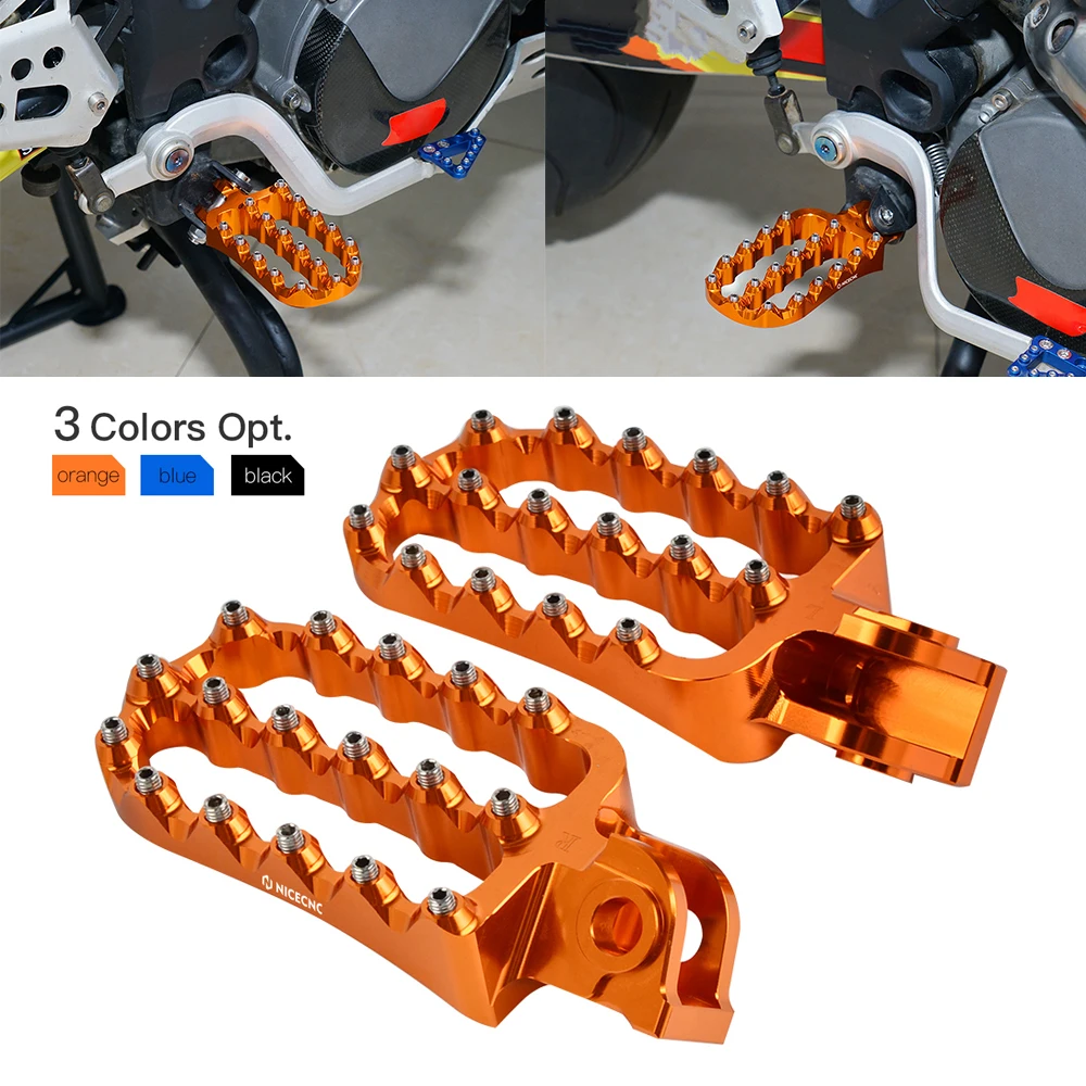 Forged Enlarged Footrest Footpeg Foot Pegs For KTM 890 ADVENTURE /R 2021-2023 - £64.35 GBP