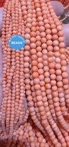 Pink Red Orange Coral Beads 3-16mm  15.5&quot; full strand Round ball Red Cor... - €4,11 EUR
