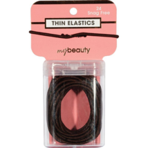 My Beauty Hair Snag Free Thin Elastic 24 Pack Brown - £56.06 GBP