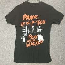 Panic At the Disco Shirt Band Tee Medium Black T-Shirt - £9.87 GBP