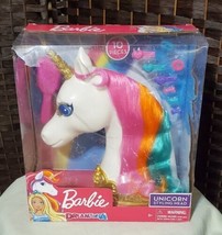 Barbie Dreamtopia Unicorn Styling Head Set Rainbow Mane - NEW - £26.92 GBP