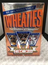1996 WHEATIES UNOPENED BOX 30th ANNIVERSARY OF THE NFL SUPER BOWL Aikman... - $19.99